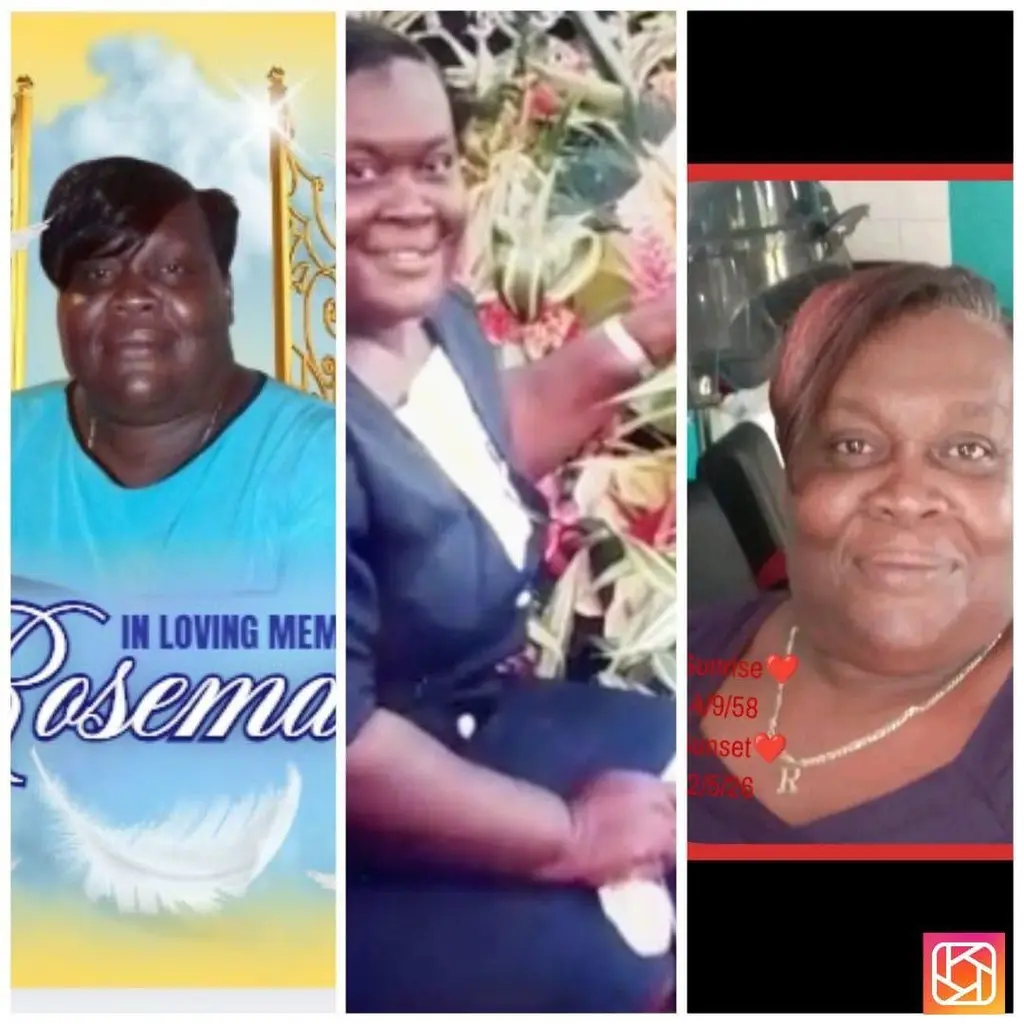 Lead image accompanying “Death announcement of Rosemay Williams affectionately known as Rosie of Woodfordhill, who died at the age of 67 at the Dominica China Friendship Hospital in Dominica.”