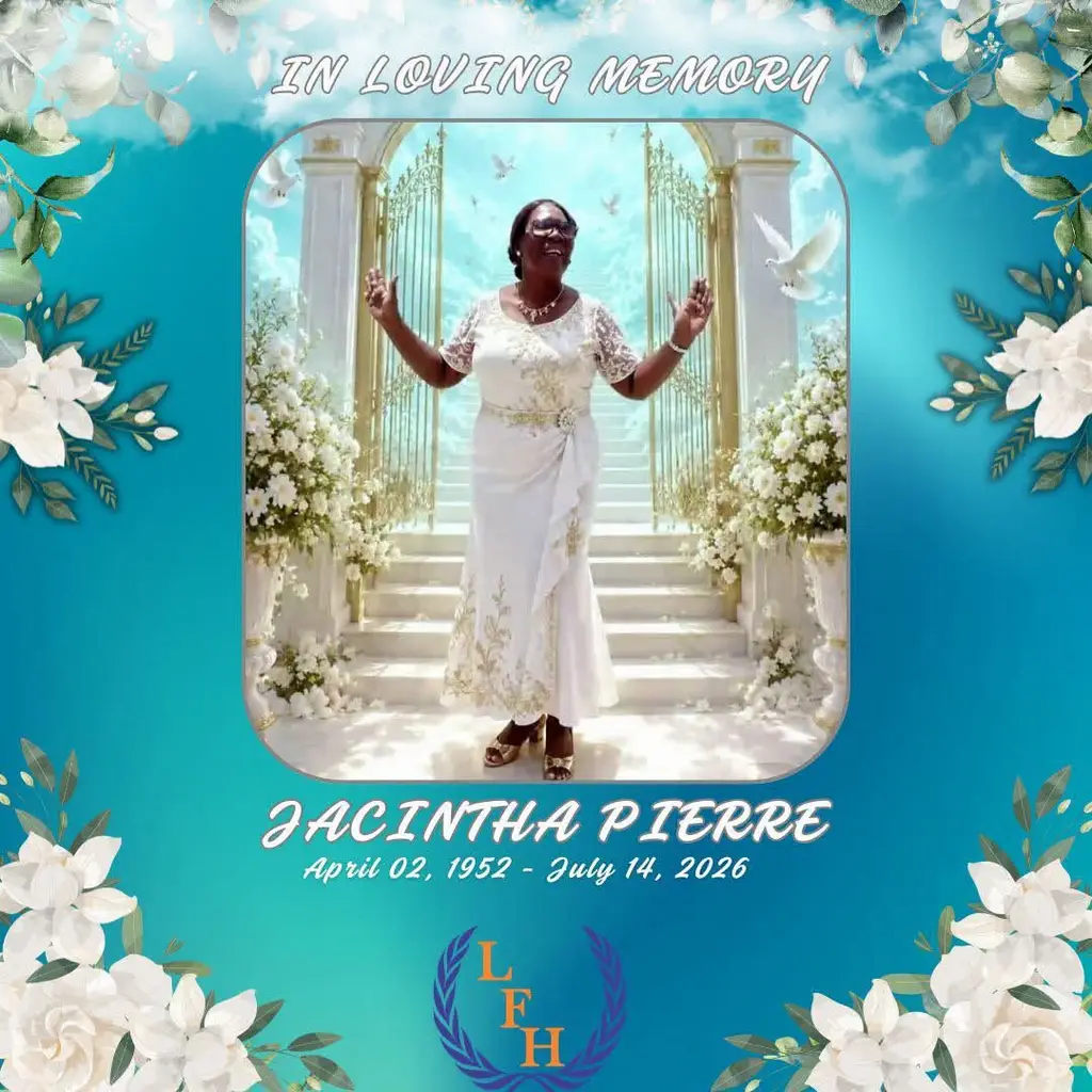 Lead image accompanying “Death announcement of Jacintha Pierre also known as Medora of Capuchin, who resided at Clifton Age 74 ​​of Capuchine who recided in Clifton She died on Tuesday 14th July.”