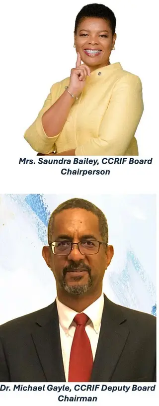 Lead image accompanying “CCRIF Board Holds First Meeting Under New Chair Saundra Bailey and Deputy Chair, Dr. Michael Gayle”