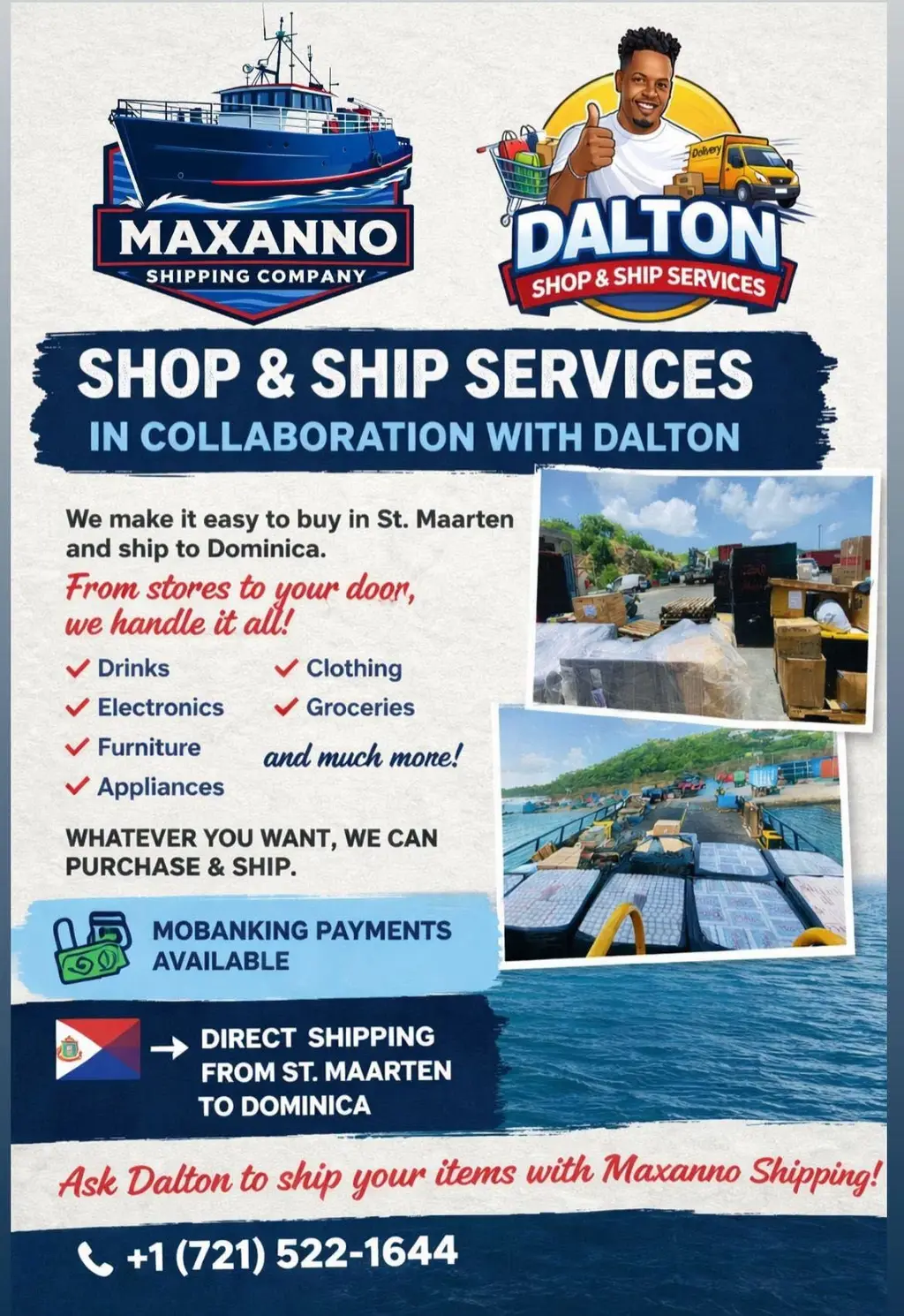 Lead image accompanying “Need Something from St. Maarten? Dalton Can Get It!”
