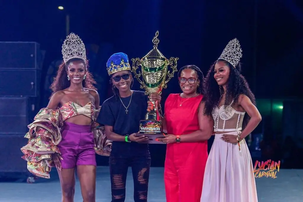 Image 2 accompanying “Kisha Kay Makes History as Saint Lucia’s First Female Groovy Soca Monarch Champion”