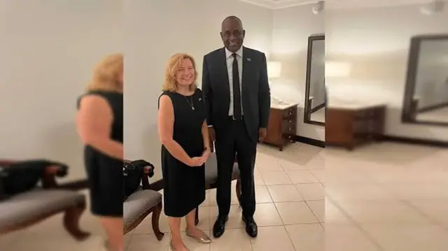 Lead image accompanying “Prime Minister Skerrit Hosts U.S. Charge d’Affaires Karine Sullivan”
