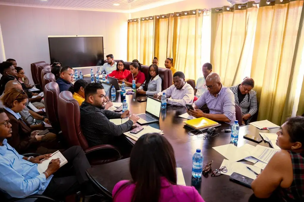 Lead image accompanying “Guyana’s Ministry of Local Government Holds 20th Departmental Weekly Meeting”