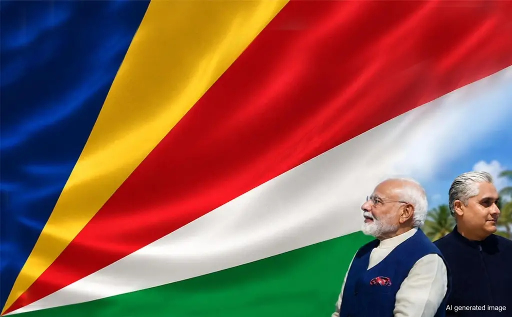 Lead image accompanying “Seychelles at 50: World Media Organization’s Gautam Karve congratulates the nation as PM Narendra Modi deepens bilateral partnership”