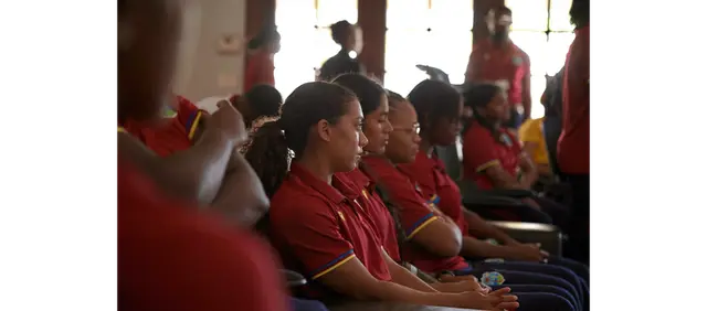 Image 5 accompanying “Beyond a Boundary: CWI High-Performance Camp Focuses on Developing the Complete Young Cricketer”
