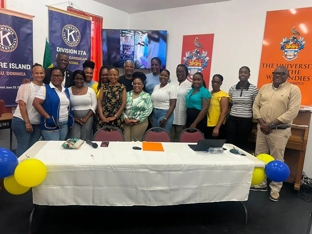 Lead image accompanying “Kiwanis Nature Island Club of Dominica Inducts 13 New Members and Installs Executive for 2025/2026”