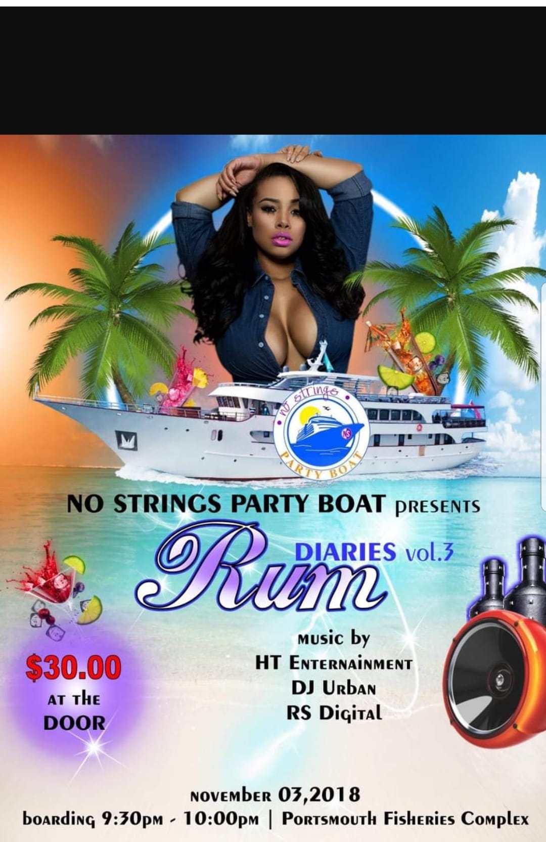  No Strings Party Boat