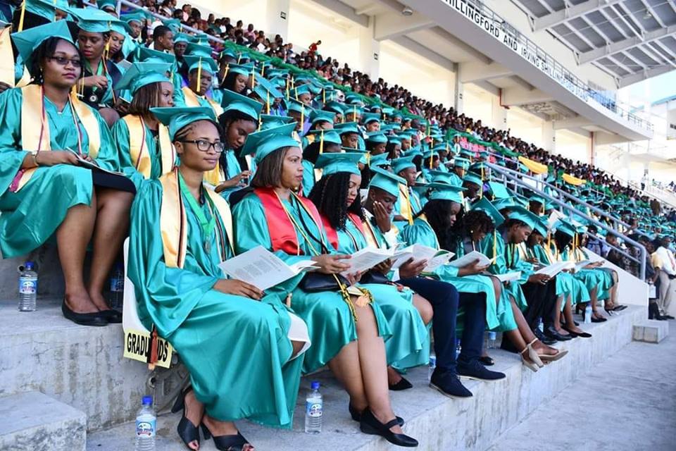  Dominica State College graduating class of 2018 
