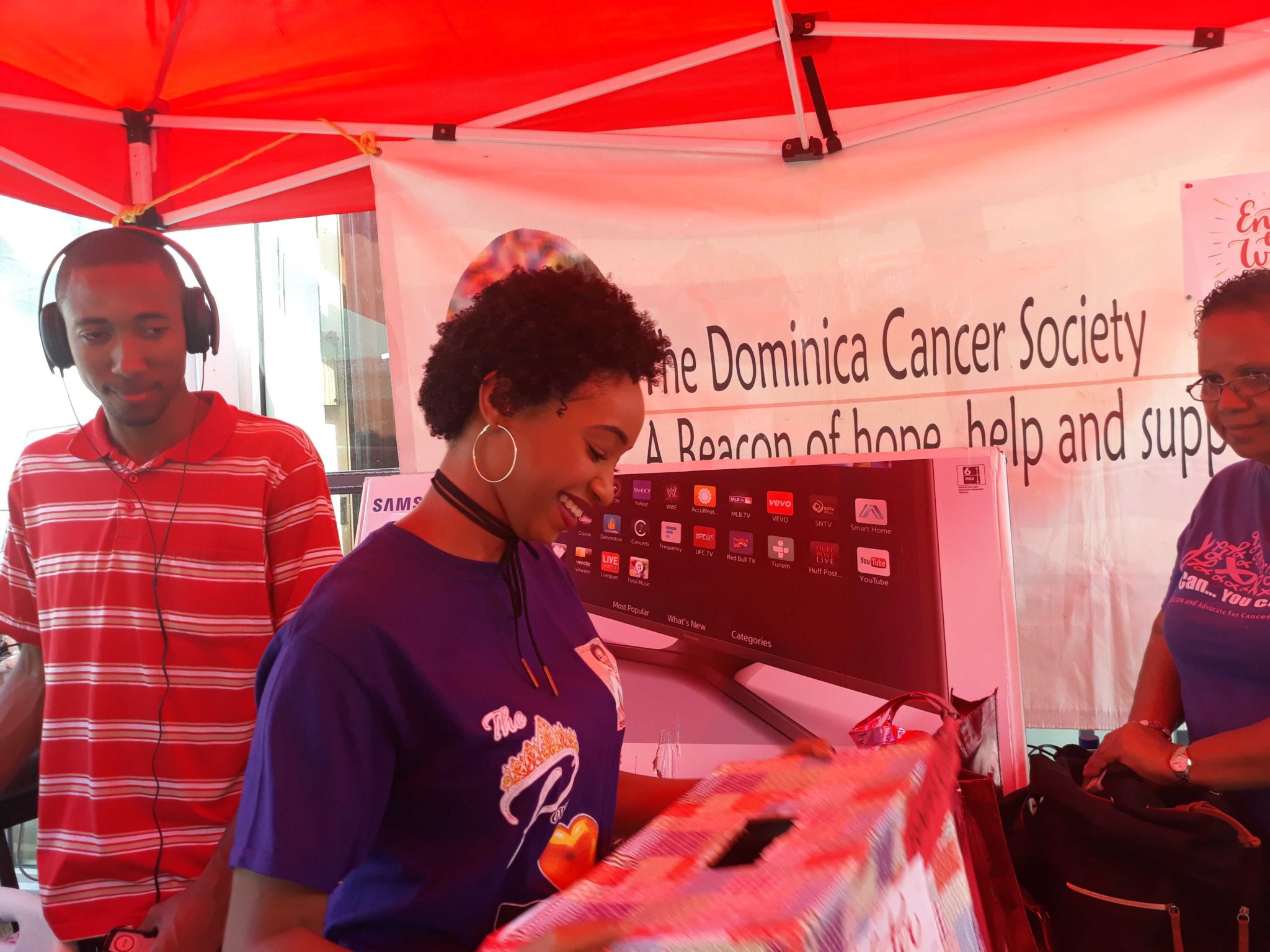 The Dominica Cancer Society Held A Fundraising Event To Help Cancer Patients