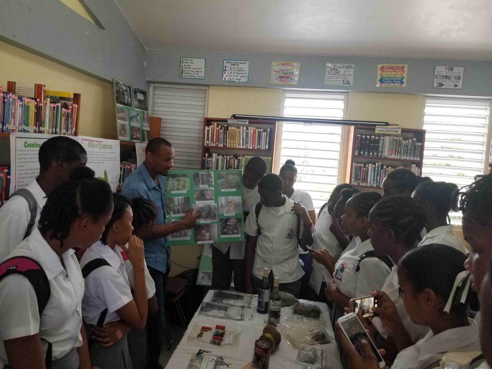  Library and Information Service Celebrates Drug Awareness Month 2019
