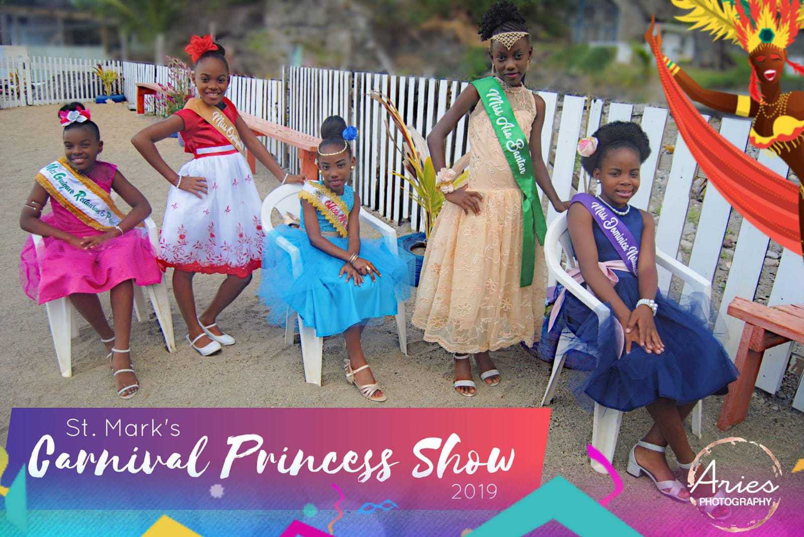  Five (5) Contestants to Compete in St. Mark’s Princess Show