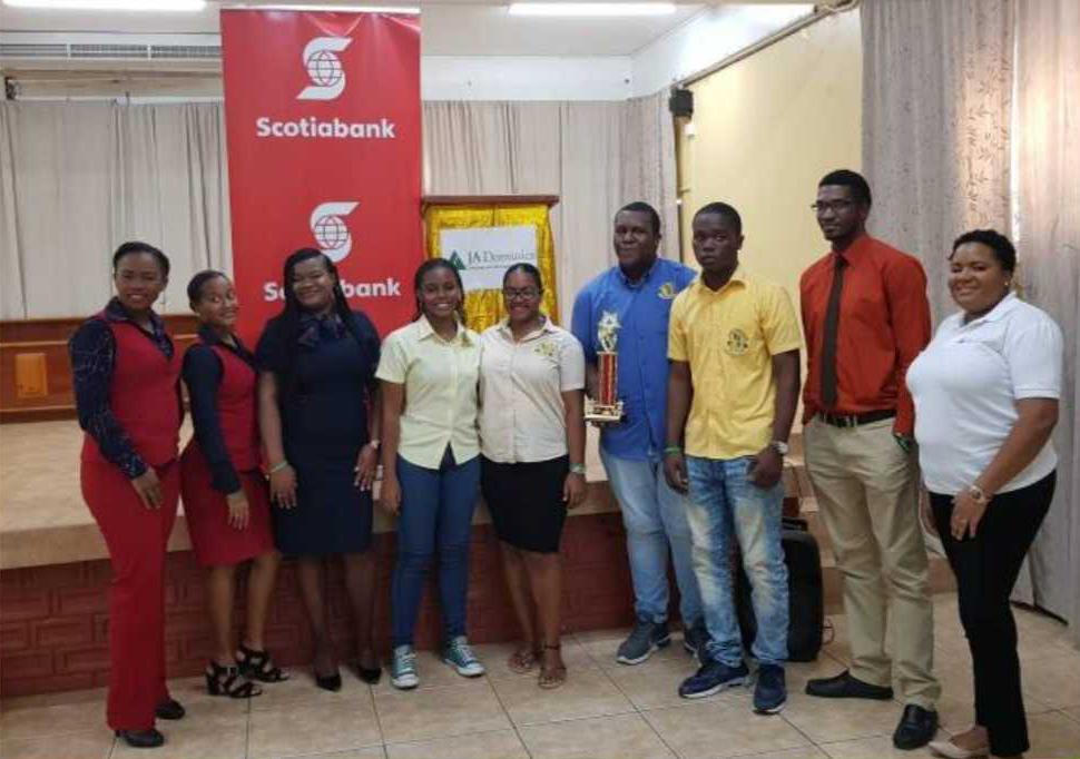 Dominica State College Won Junior Achievement Dominica – Scotiabank Innovation Camp 2019
