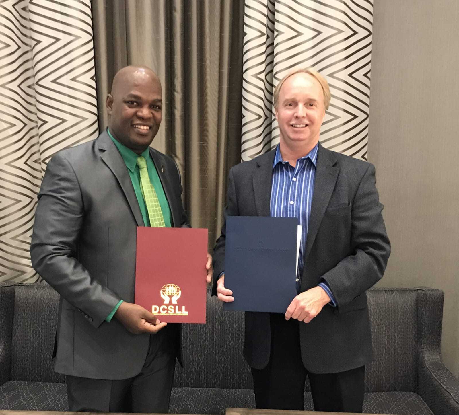  Indiana Credit Union League and the Dominica Co-operative Societies League Sign Historic Memorandum of Understanding for Co-operation and Technical Support