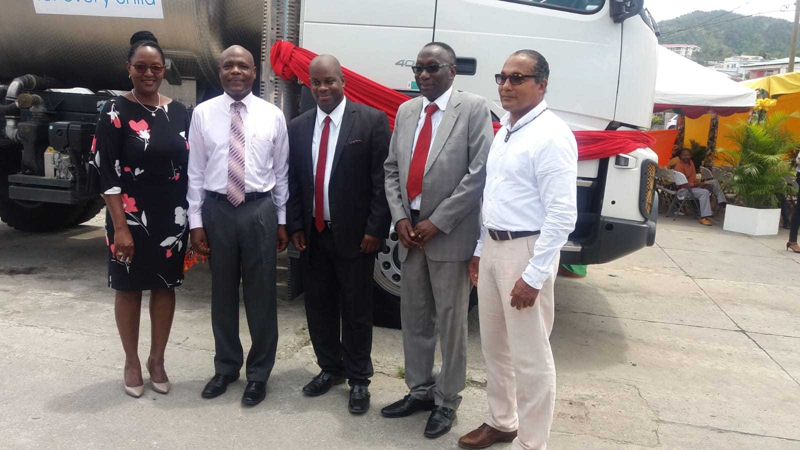 Dominica Water and Sewage Company Receives Donation