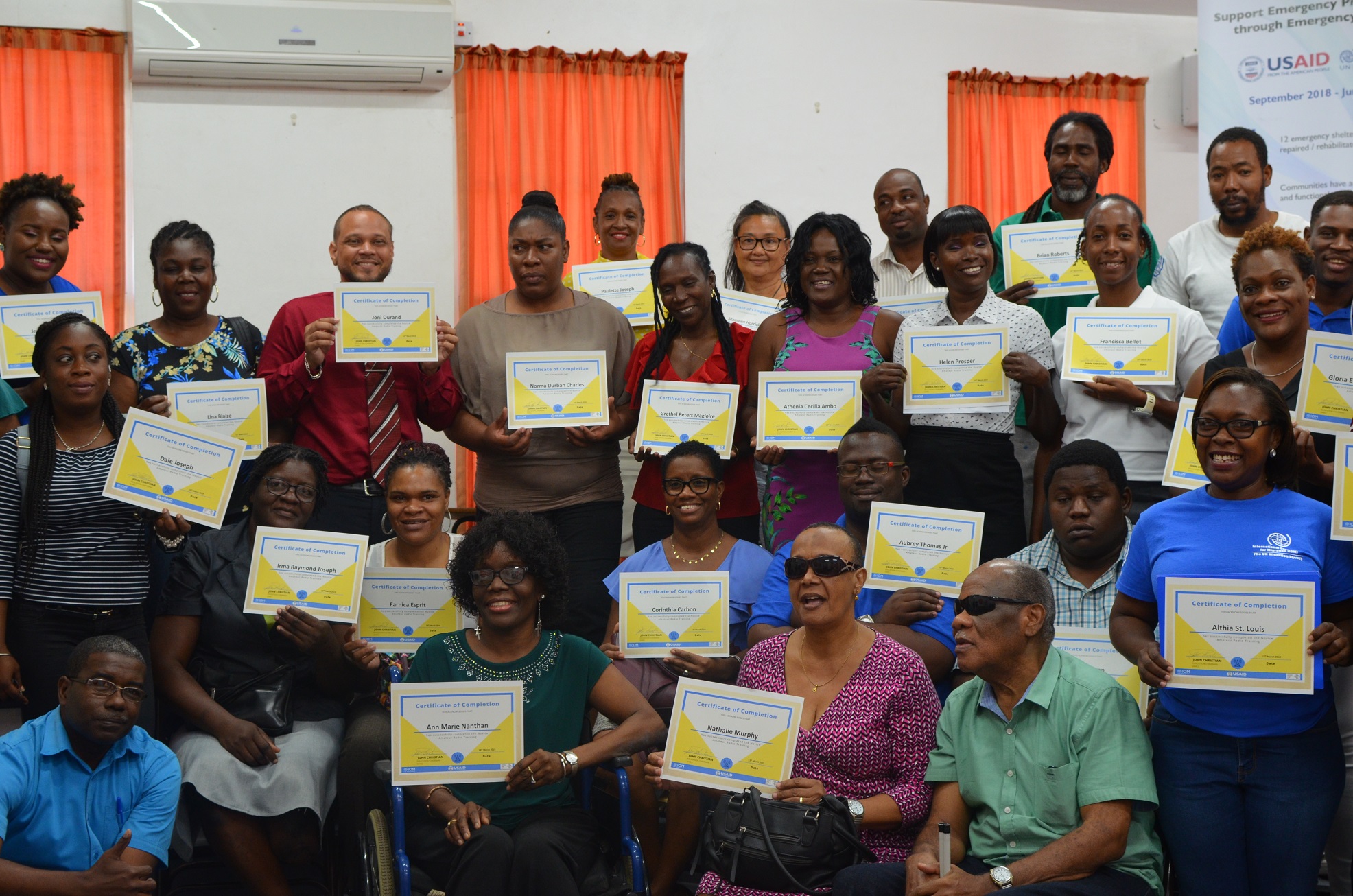  UN Humanitarian Agency assists in Building Capacity for Emergency Preparedness in Dominica