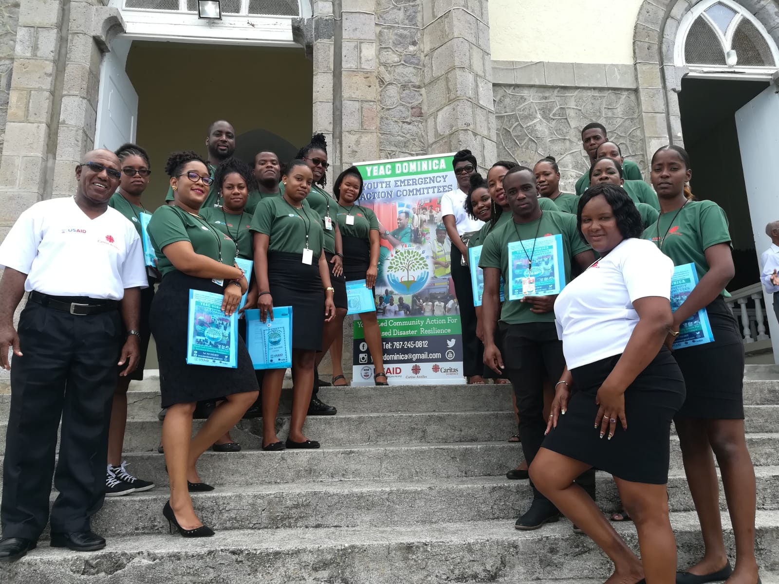  Youth Emergency Action Committees (YEAC)  Launched in Dominica