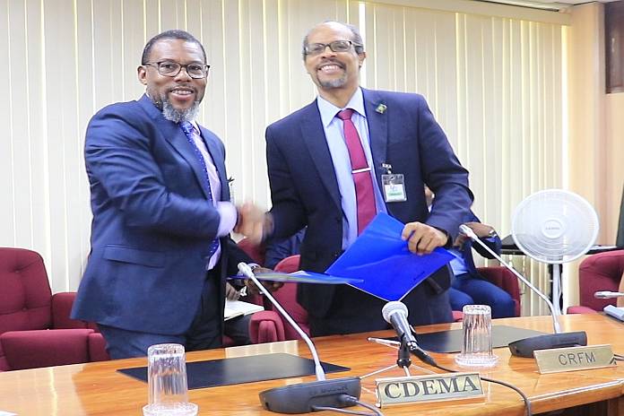 CRFM – CDEMA sign agreement to enhance disaster management and resilience in fisheries