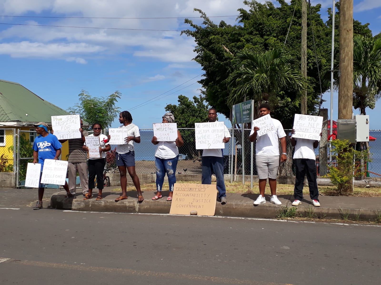 Protest Action at Indian River