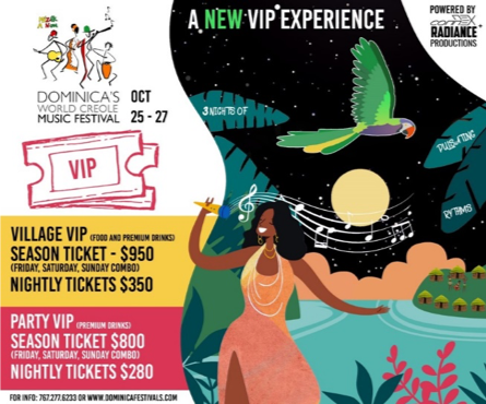 World Creole Music Festival VIP Experience Launched!