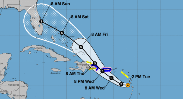  Dorian may be “extremely dangerous” Category 4 hurricane when it makes landfall
