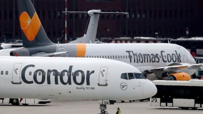 Thomas Cook collapse: German airline Condor seeks financial help