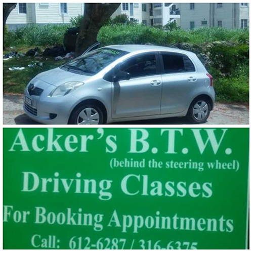  Acker’s BTSW (Behind the Steering Wheel) where we specialize in your success Behind the Steering Wheel