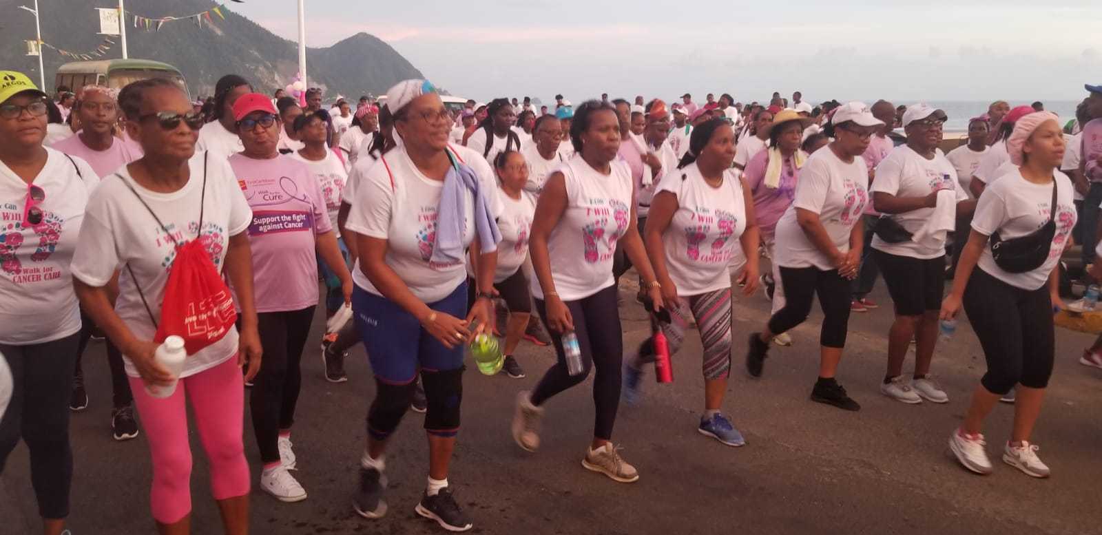 Annual Cancer Walk Attracts Wide Cross Section Population