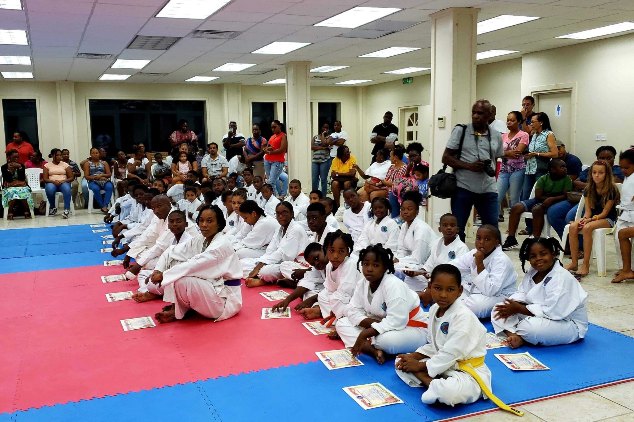 Students Excel at Karate Testing Exam