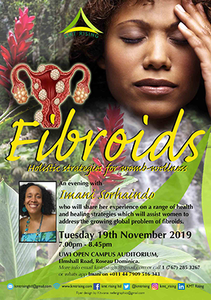 Talk to discuss the growing concern of fibroids and holistic strategies for womb-wellness on 19th November 2019