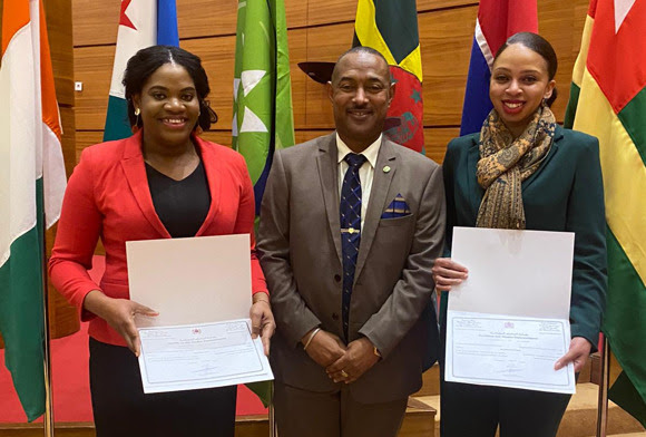  ECS Embassies congratulates Dominican Foreign Service Officers on graduation from the Moroccan Academy of Diplomatic Studies