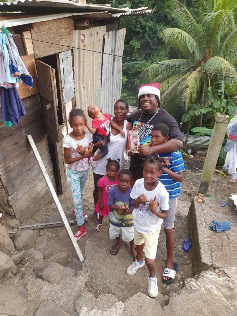 Asa Bantan surprises family at Saint Joseph