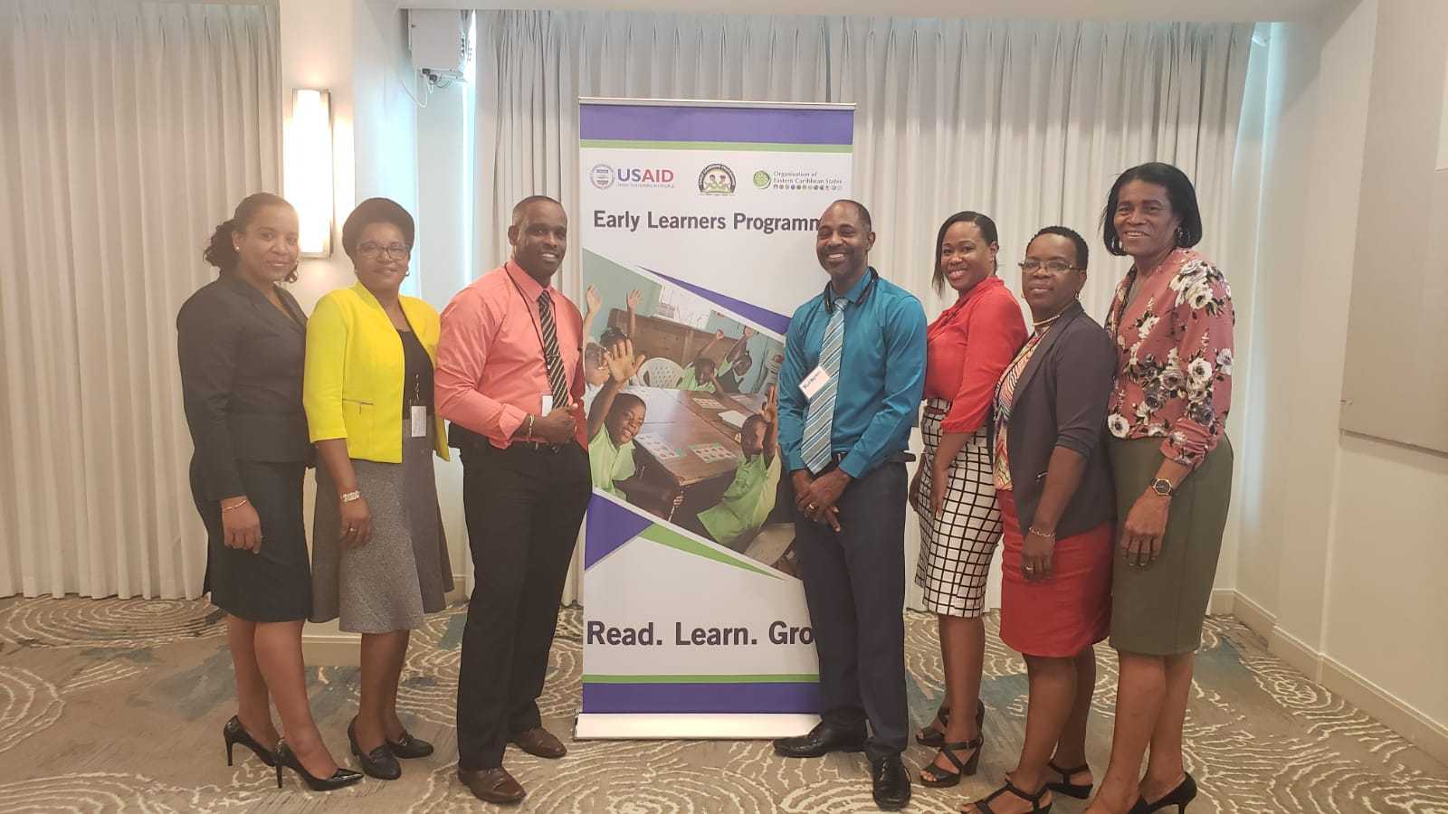  Dominicans  joins regional educators to strengthen the teaching of Early Grade Reading in the OECS!