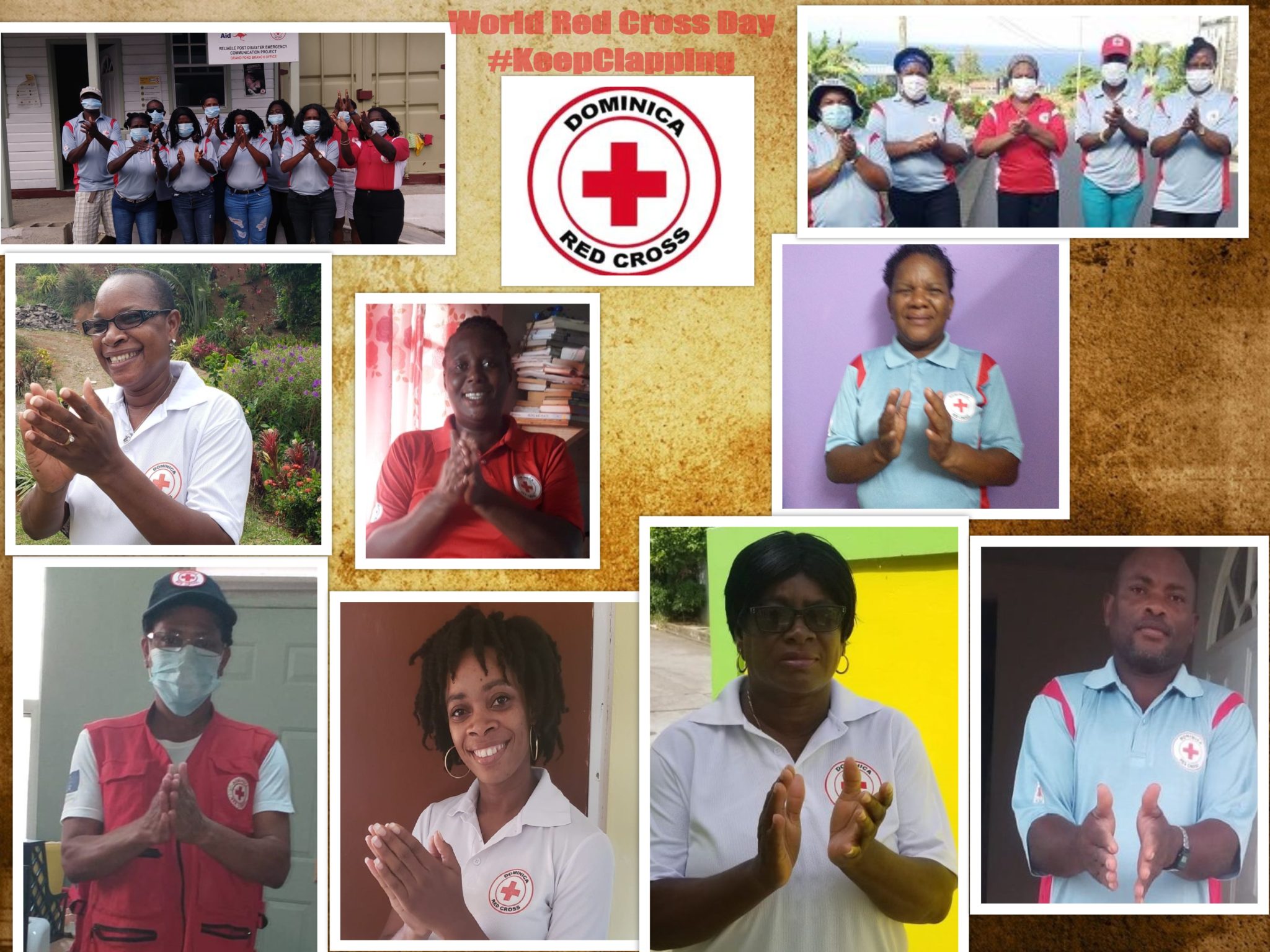 World Red Cross and Red Crescent Day 2020: #KeepClapping for Dominica Red Cross Society volunteers