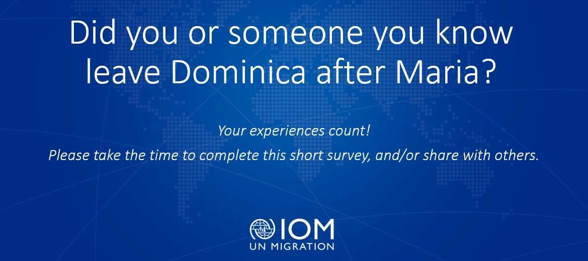 Ongoing Survey of People Who Left Dominica after Hurricane Maria