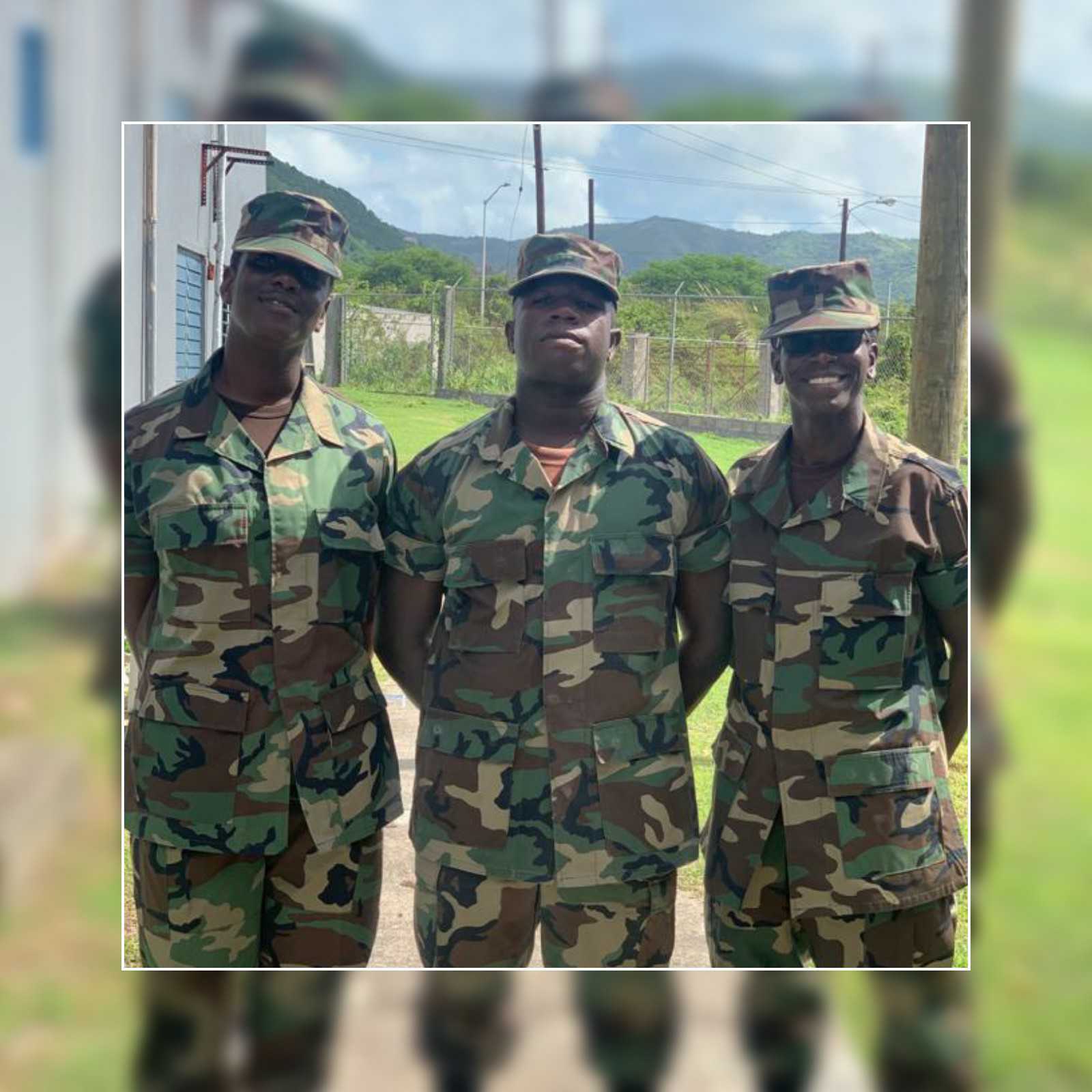Three Dominicans Join The Royal St.kitts and Nevis Defence Force