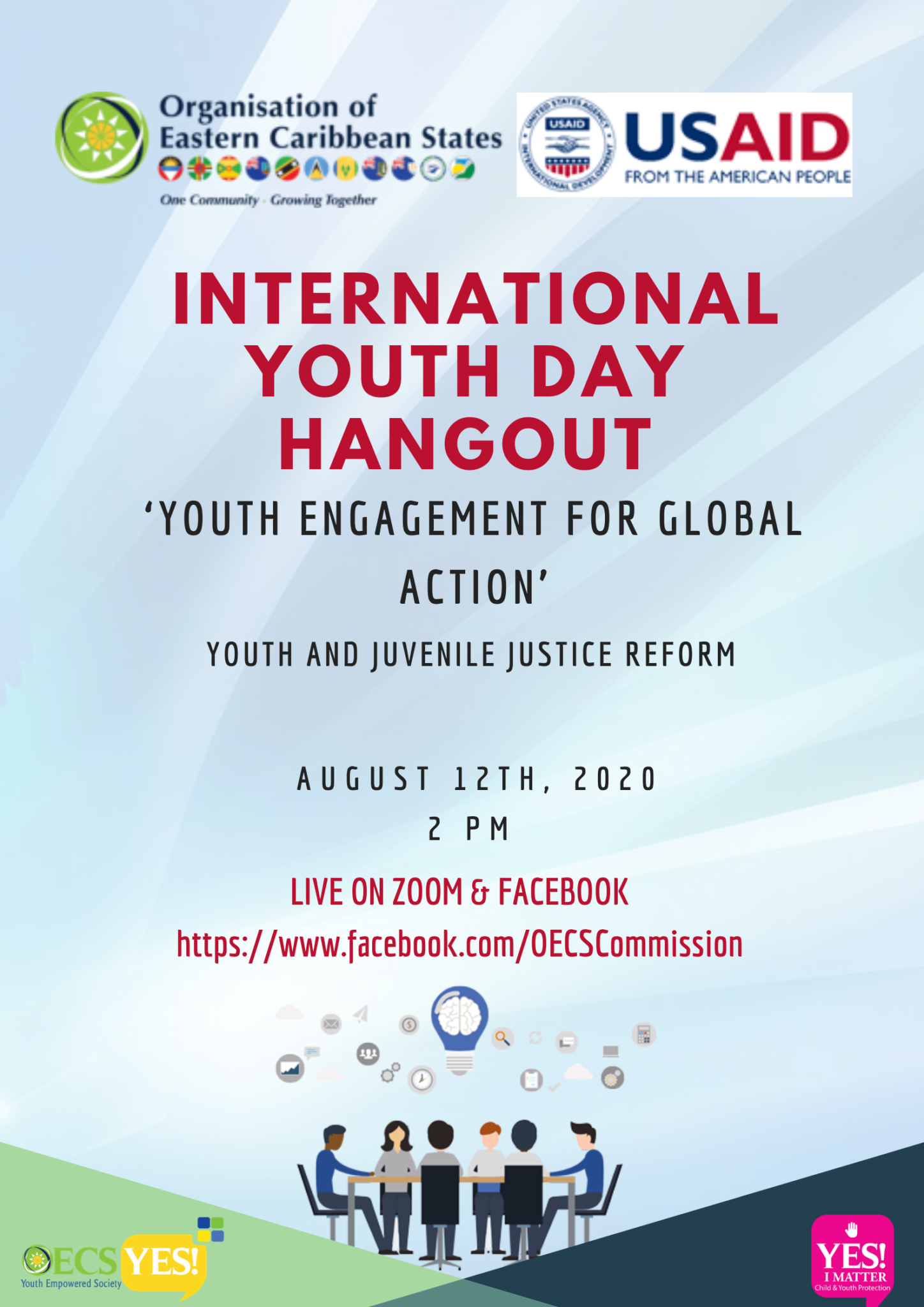  OECS Commission puts Youth and Juvenile Justice Reform on the agenda for International Youth Day