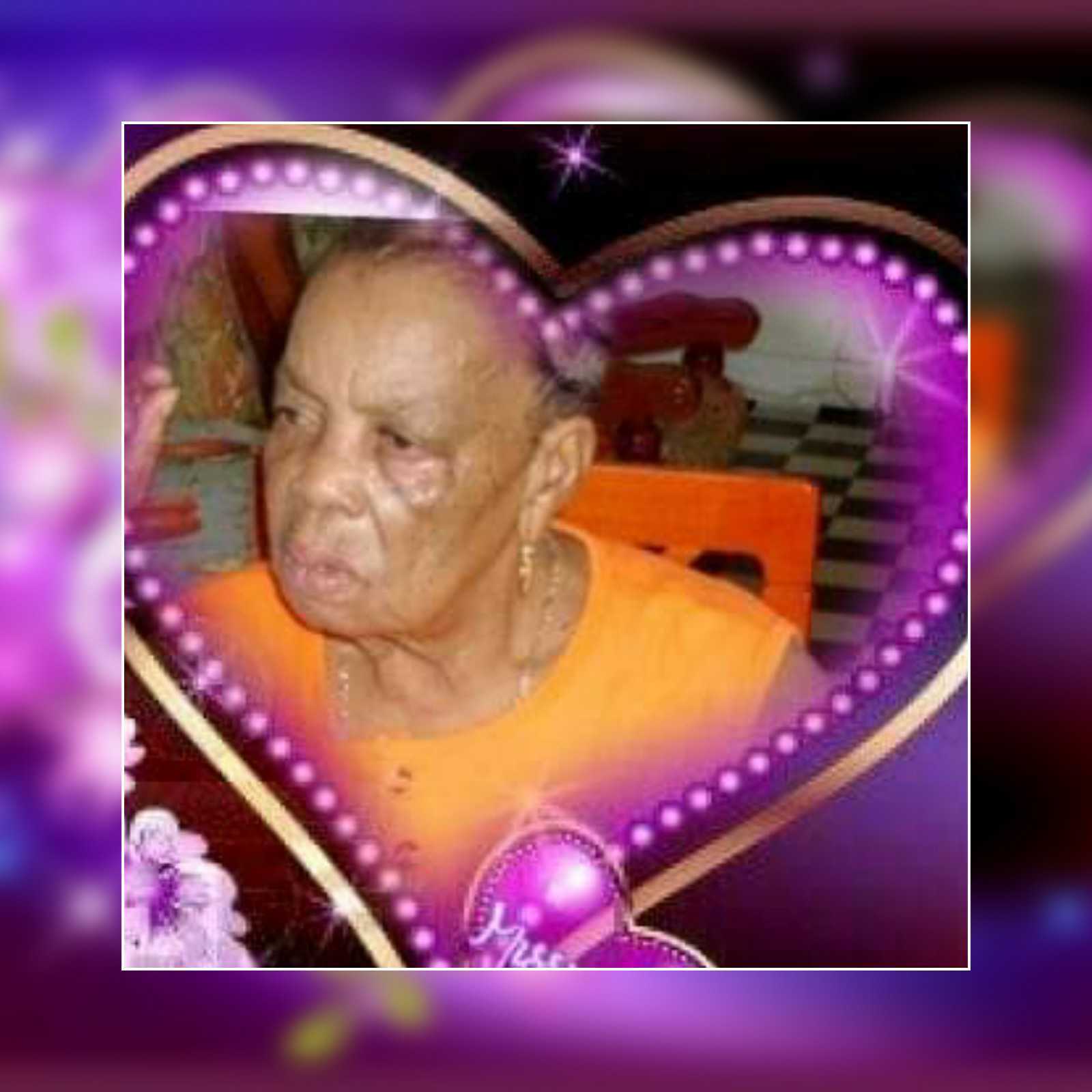 Death announcement of 84 year old Editha Moses better known as ‘Efa’ of Laroche Delices