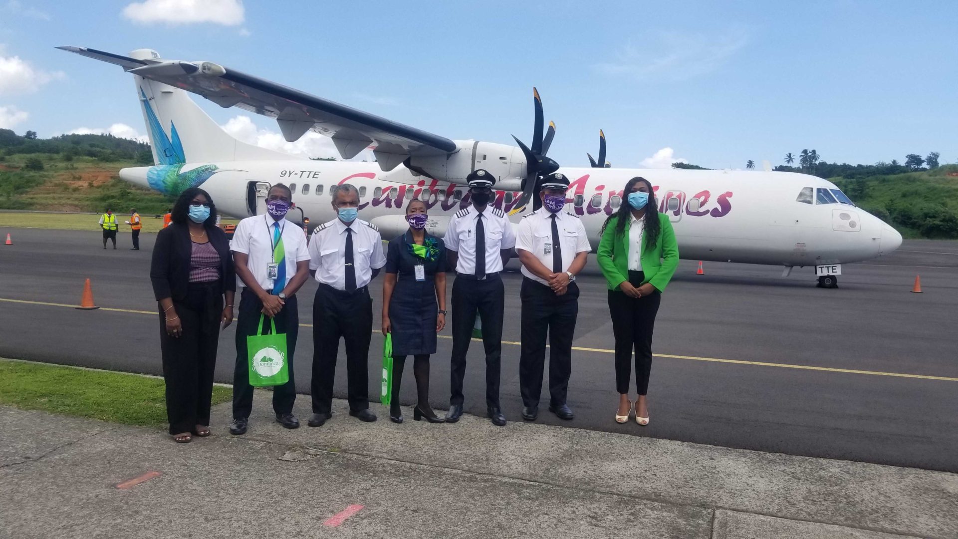 CARIBBEAN AIRLINES’ LAUNCHES SERVICE BETWEEN BARBADOS AND DOMINICA