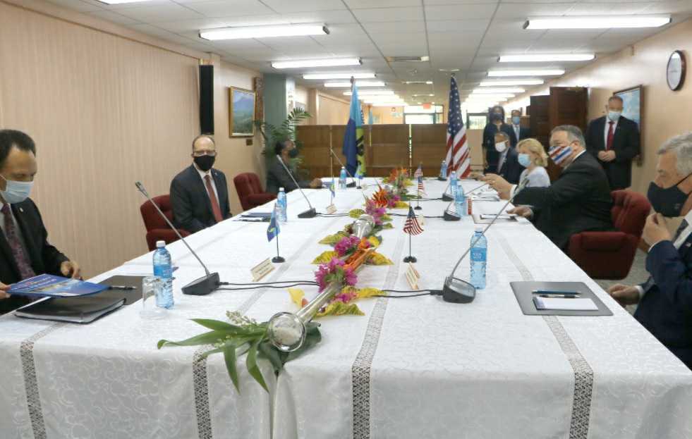 CARICOM SG HOLDS FRUITFUL DISCUSSIONS WITH US SECRETARY OF STATE