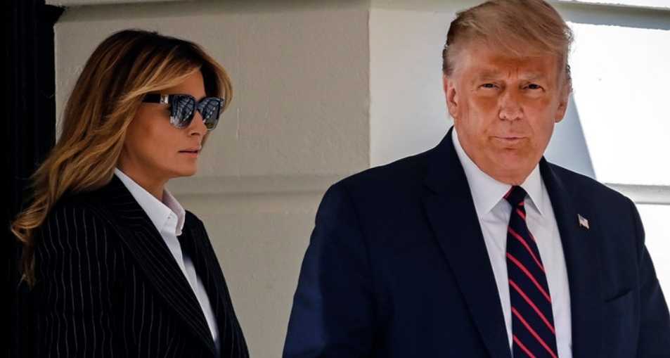  President Donald Trump and first lady Melania Trump test positive for Covid-19
