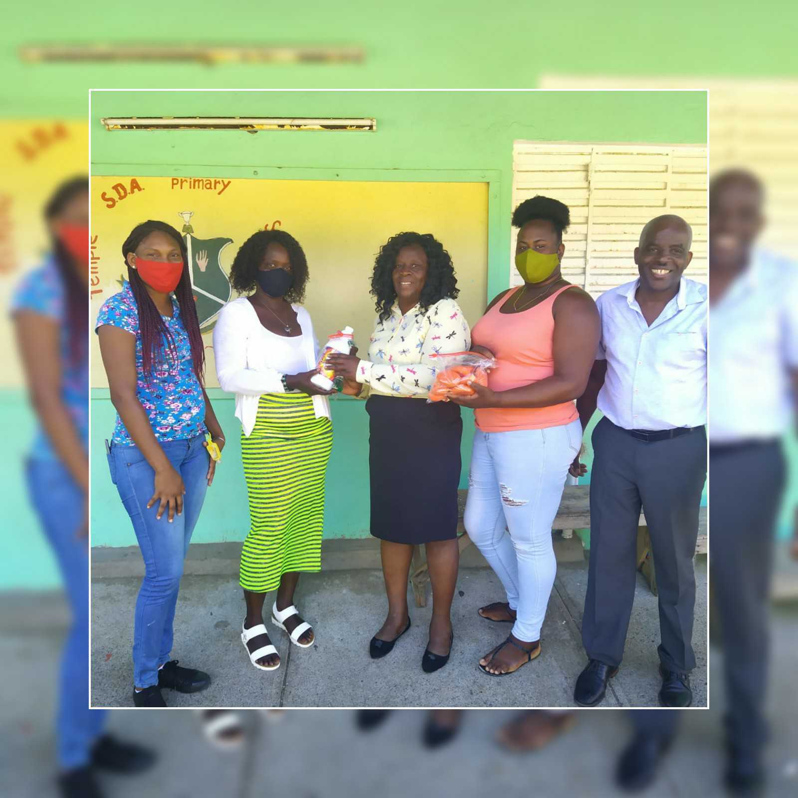  Wesley Red Cross Group Makes Donation To Learning Institutions