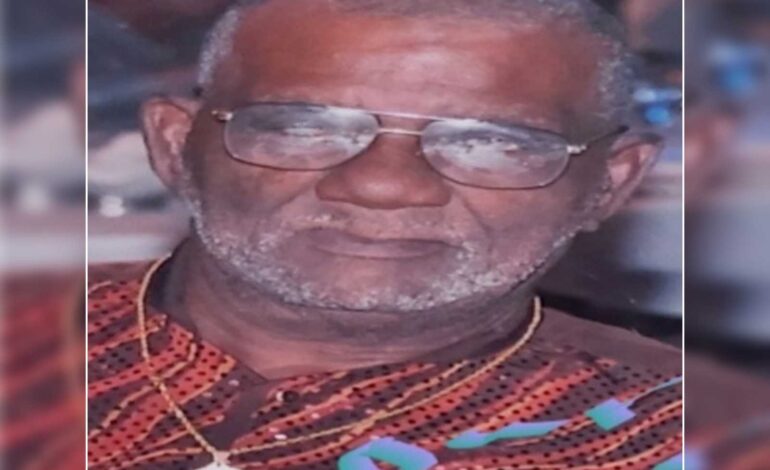 Death Announcement of 86 year old Samuel Luke better known as Sambo of St. Joseph