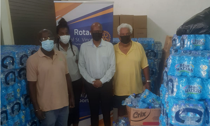 DOMINICA’S LEADING HOSPITALITY BRAND, GEMS HOLDINGS LIMITED, DONATES 60,000 BOTTLES OF WATER TO ST. VINCENT