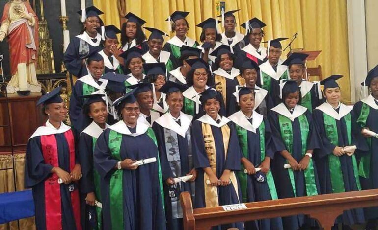 Twenty Nine Young Ladies Graduate St.Martin Secondary School