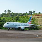 Update: Dominica welcomes the first American Airlines Jet to its shores