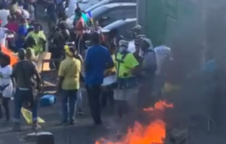 St Vincent Prime Minister injured in protest