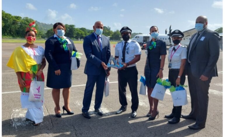 CARIBBEAN AIRLINES RESUMES DIRECT SERVICE TO SAINT LUCIA