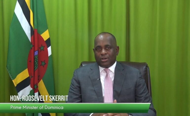 PRIME MINISTER SKERRIT CALLS FOR SHIFT TO MORE DIVERSIFIED ECONOMIES IN COMMODITY DEPENDENT STATES