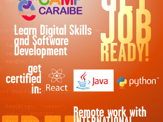 Free Digital and Software Development  Skills With CODE CAMP CARAIBE
