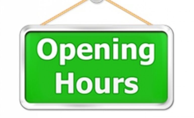 EXTENDED OPENING HOURS FOR BUSINESSES, NEW PROTOCOLS FOR CHURCH SERVICES, WEDDINGS, AND FUNERAL